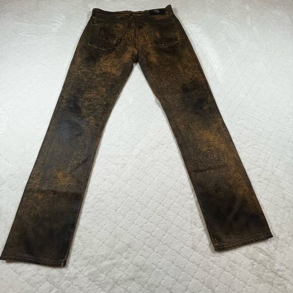 NWOT RALPH LAUREN Purple Label - 750 Coated Ankle Straight Jeans - size 26